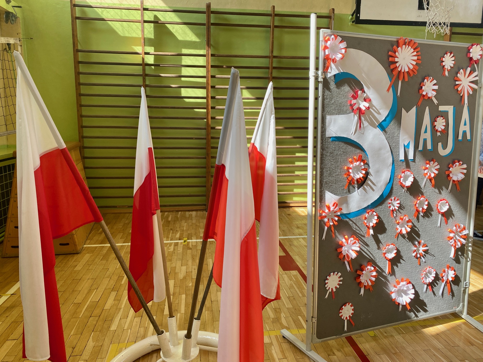 Scenografia uroczystej akademii .