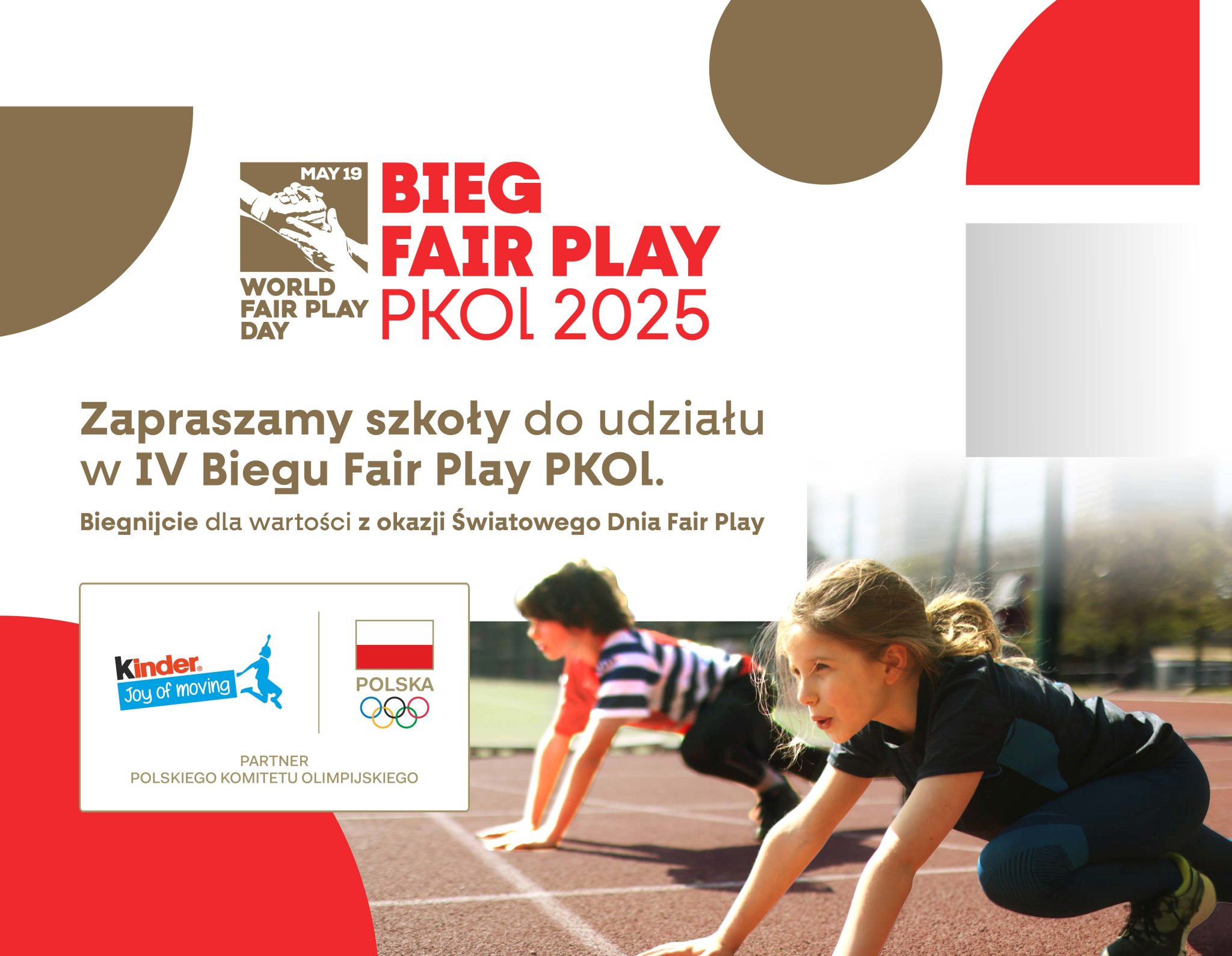 Plakat Bieg Fair Play PKOl 2025