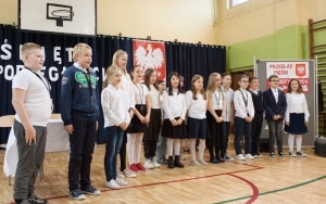 Szkolny Festiwal Pieśni Patriotycznej 2022 - klasa 4a.