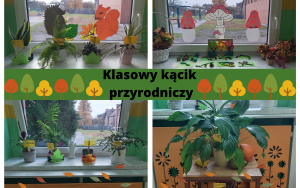 Klasowy kącik przyrody w III b