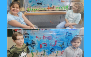 Obchody Światowego Dnia Wody w klasie 1b 