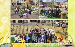 Klasa 1b na rybnickim rynku