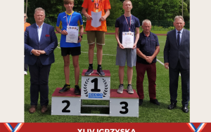 Reprezentacja SP5 podczas lekkoatletycznych igrzysk